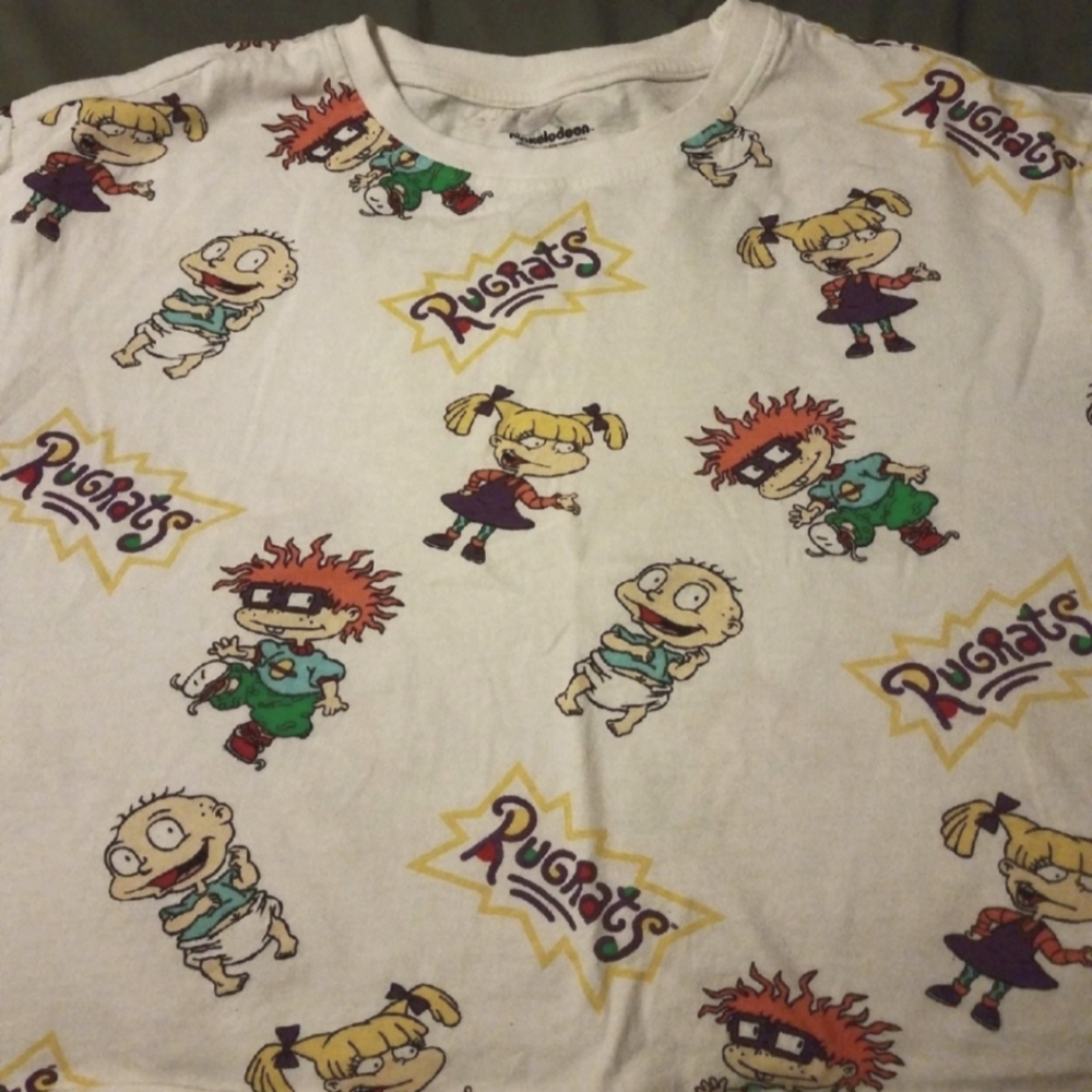 Junior's Rugrats Crop Top Tee